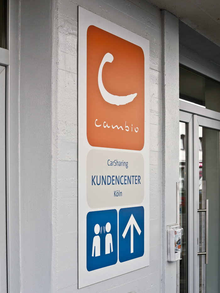 Cambio CarSharing Hoop de la Design Agentur F r Design K ln Wien